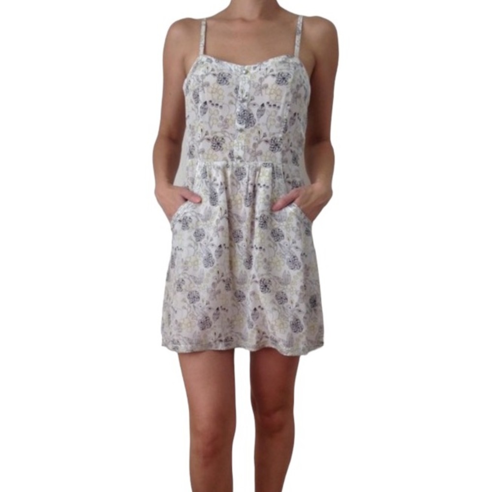 ❤️ Dream Society Silk Floral Mini Dress